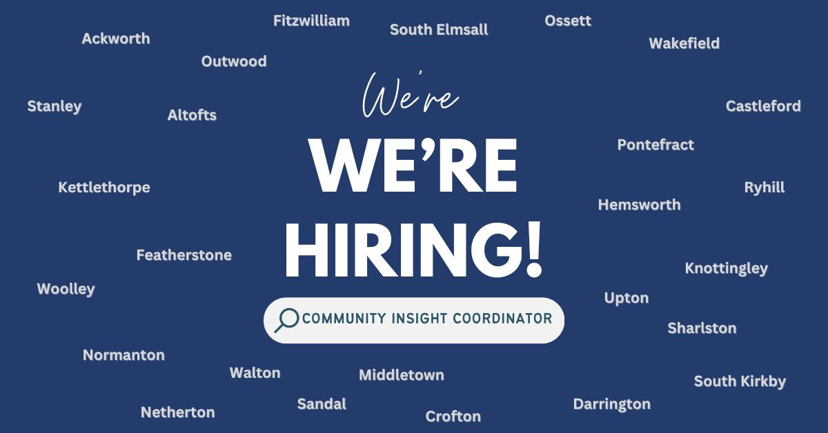 We're hiring a Community Insight Coordinator!